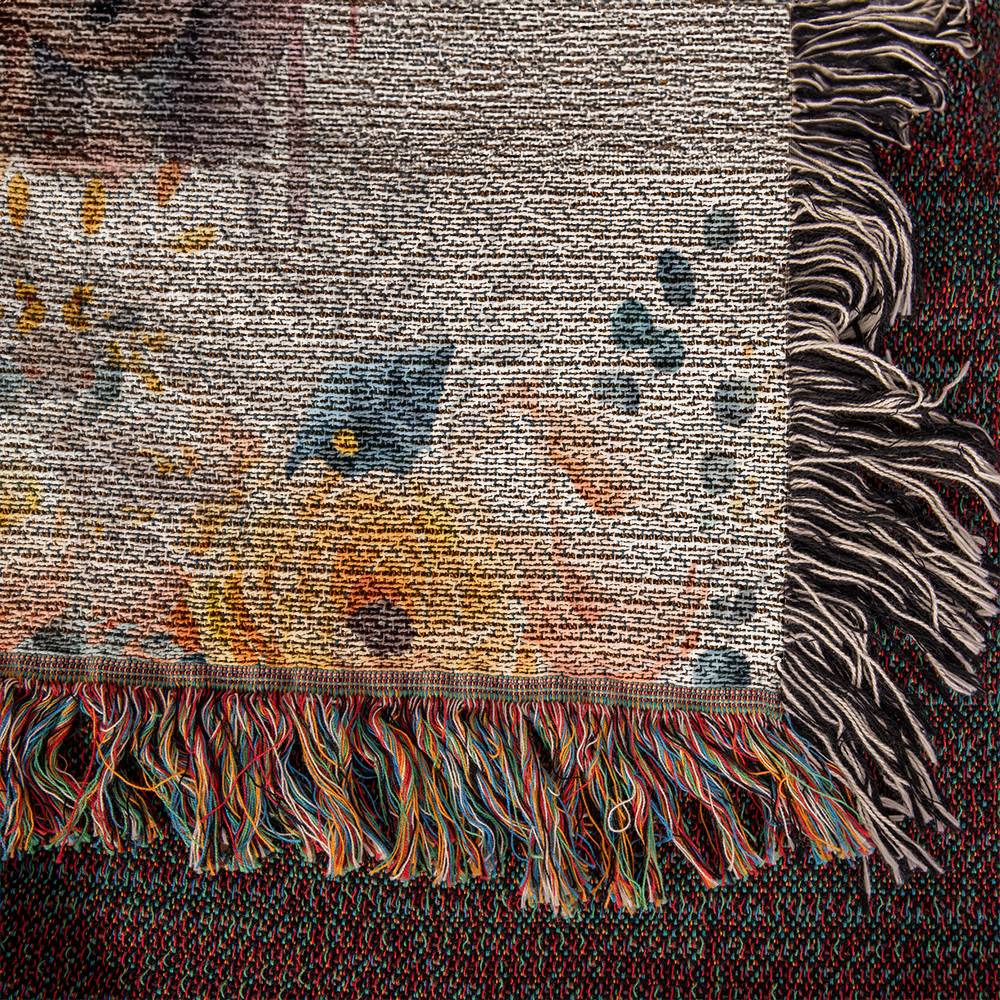 Grandma Snuggle 60x50 Inch Heirloom Woven Blanket
