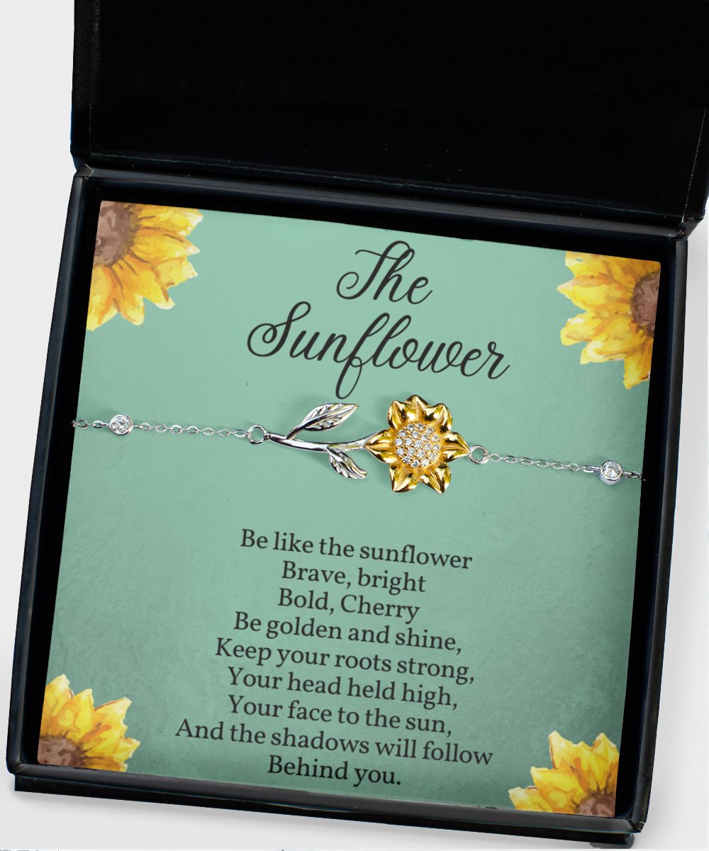 Be Like The Sunflower Bracelet - Emavo Gift