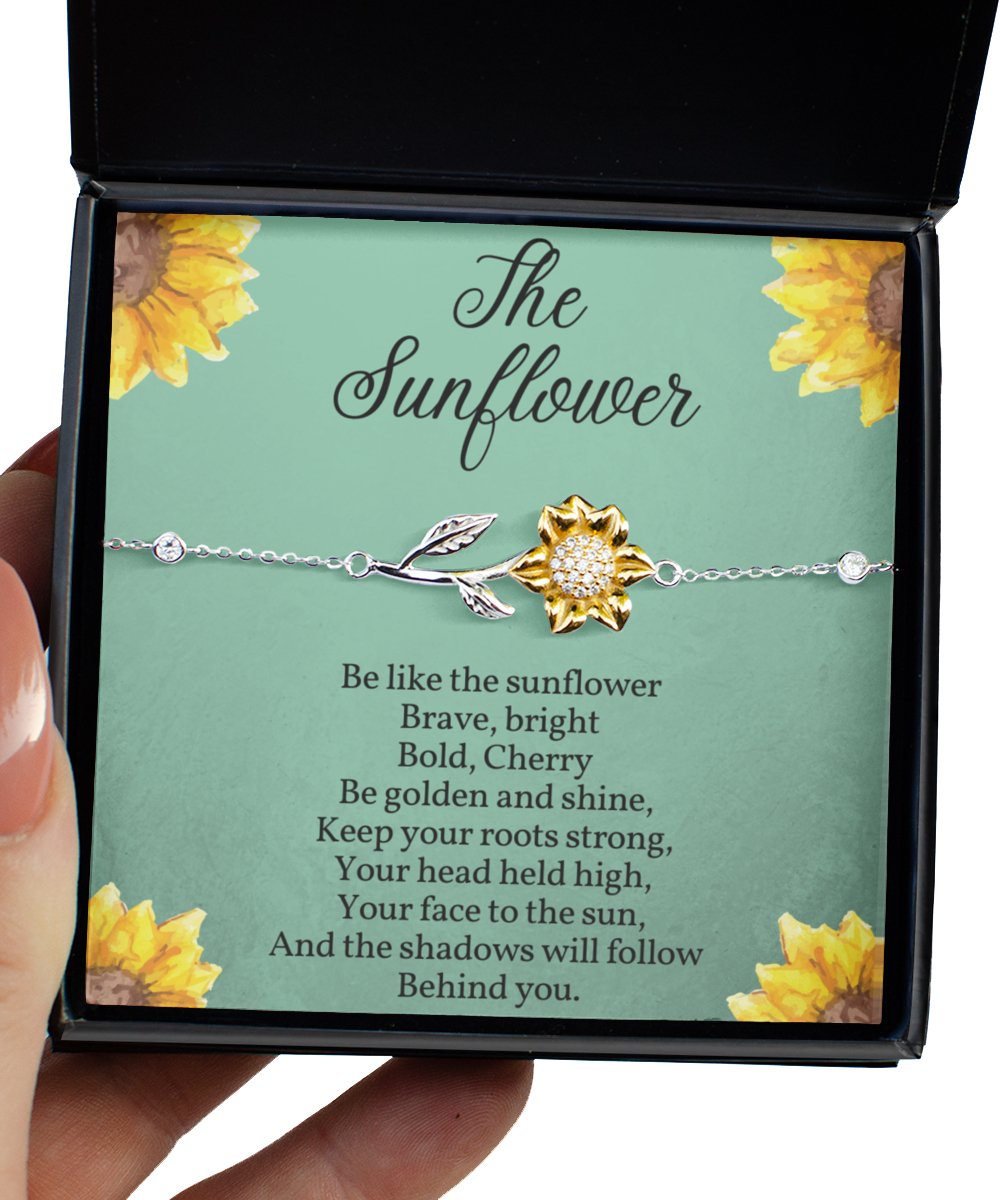 Be Like The Sunflower Bracelet - Emavo Gift