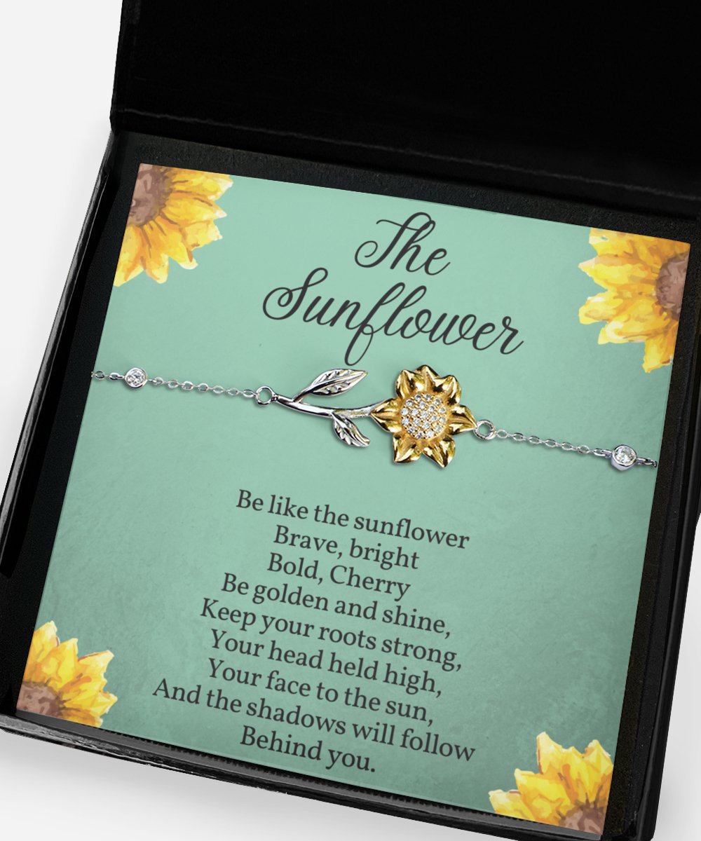 Be Like The Sunflower Bracelet - Emavo Gift