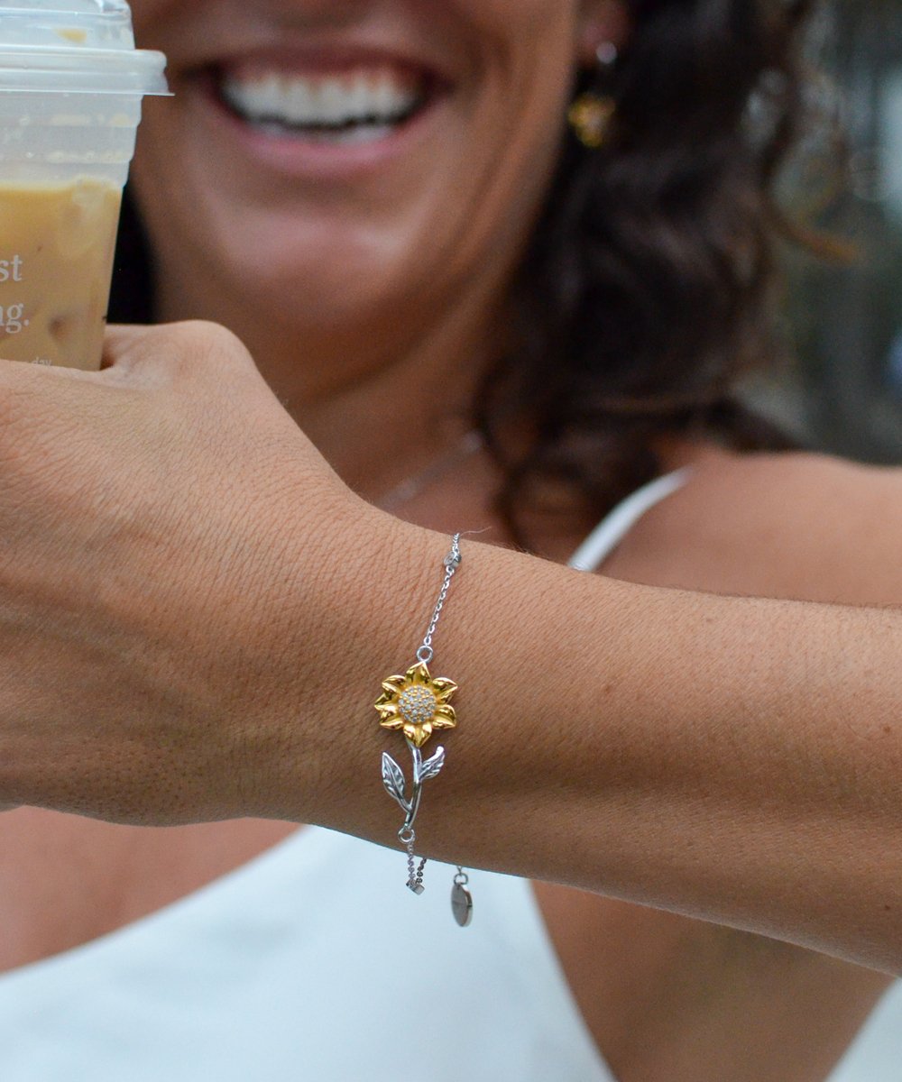 Be Like The Sunflower Bracelet - Emavo Gift