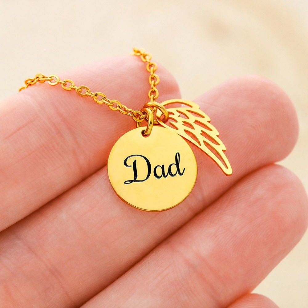 Dad Remembrance Necklace - Emavo Gift