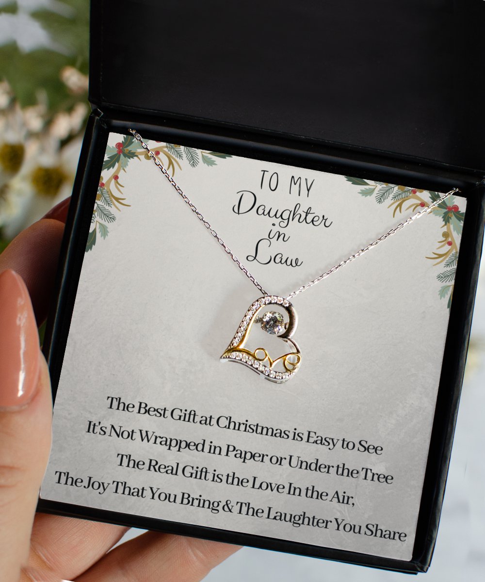 Daughter-in-Law Christmas Love Necklace - Emavo Gift