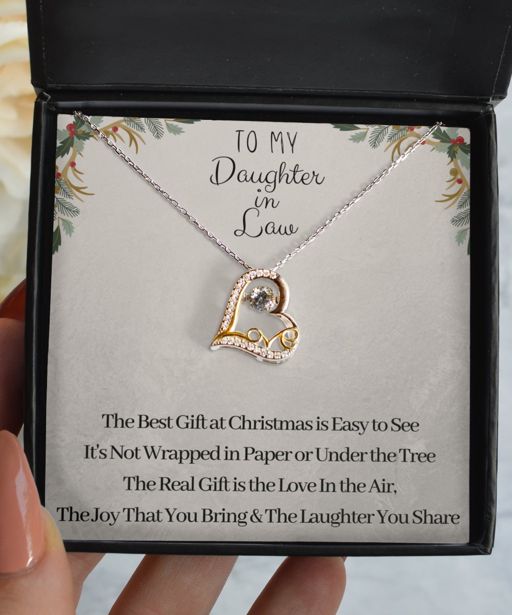 Daughter-in-Law Christmas Love Necklace - Emavo Gift