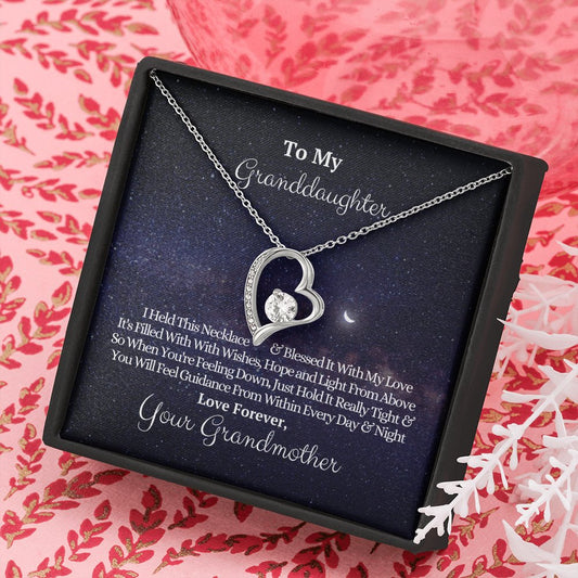 Granddaughter from Grandmother Forever Love Guidance from Within Necklace - Emavo Gift