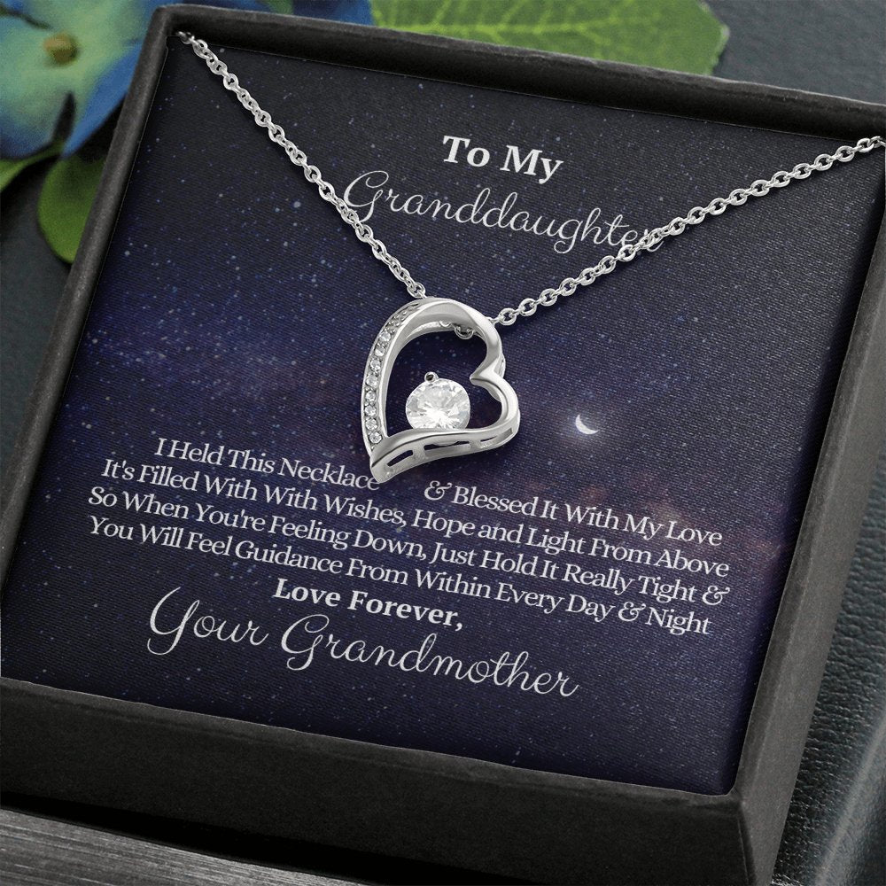 Granddaughter from Grandmother Forever Love Guidance from Within Necklace - Emavo Gift