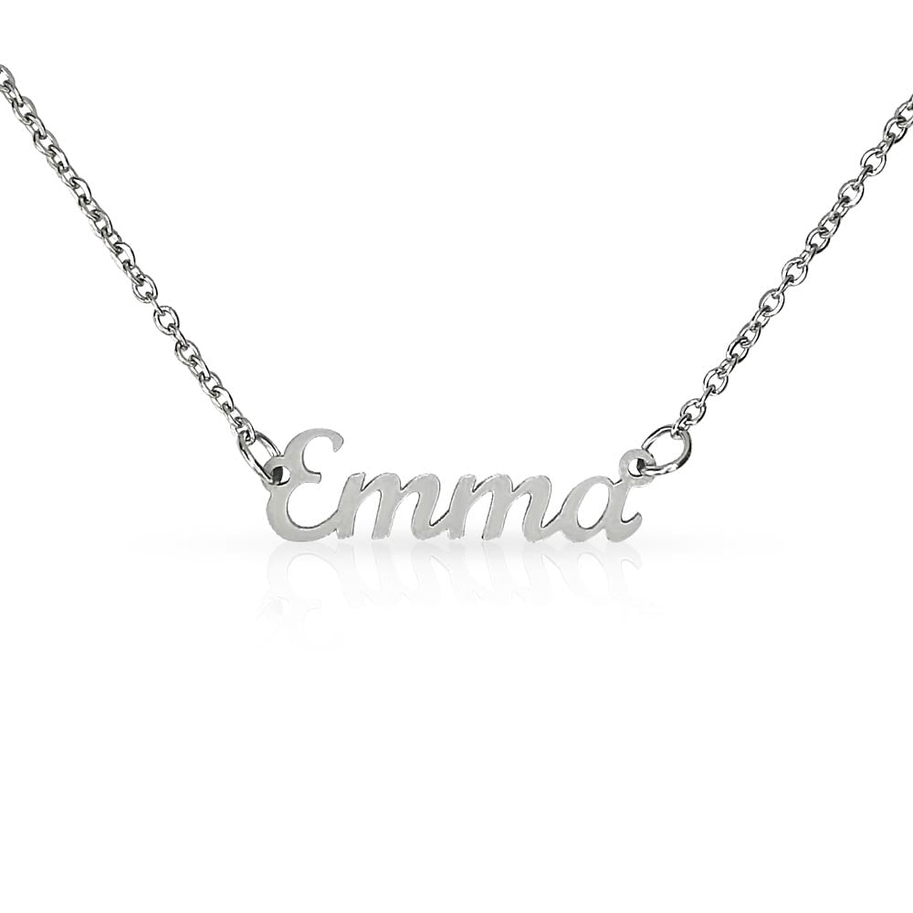 Granddaughter Name Necklace - Emavo Gift