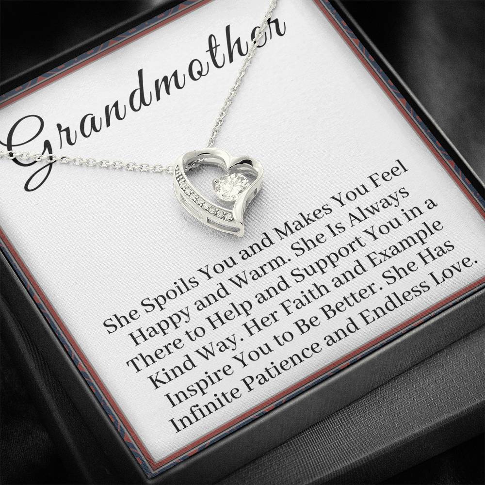 Grandmother Forever Love Necklace - Emavo Gift