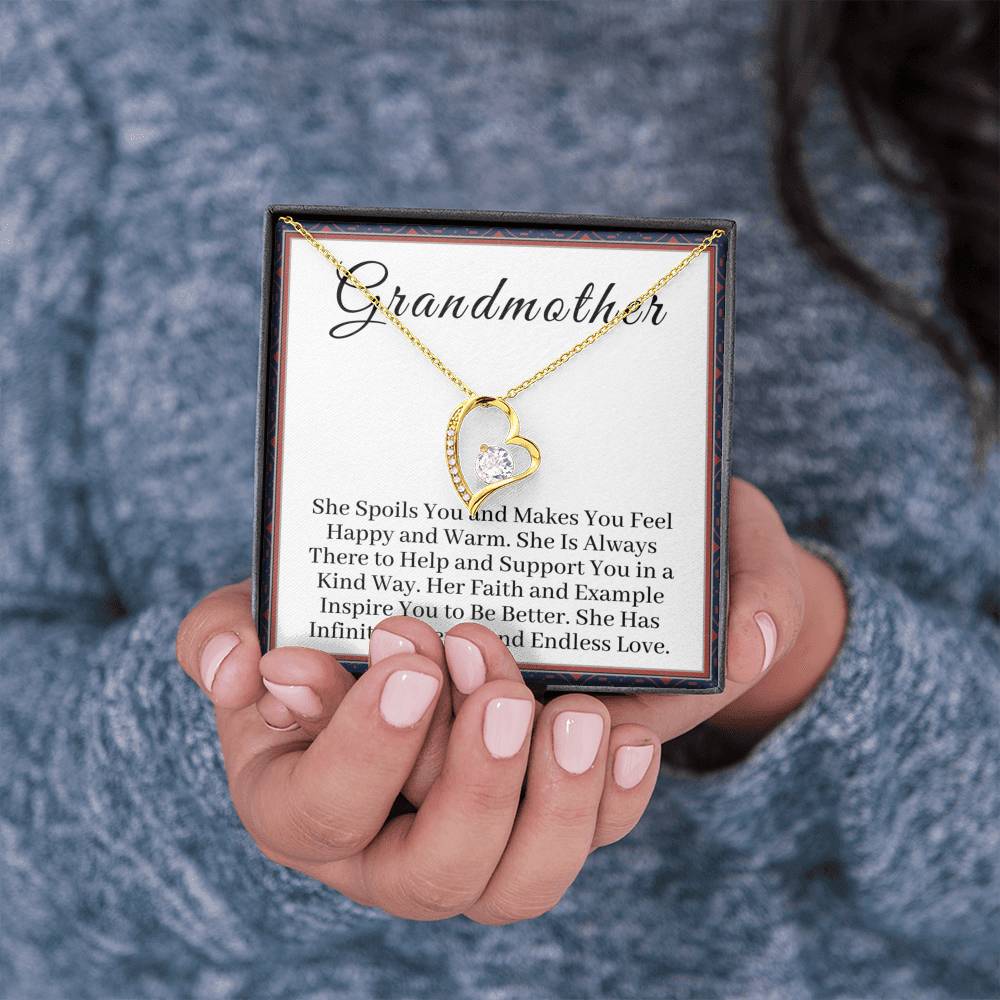 Grandmother Forever Love Necklace - Emavo Gift