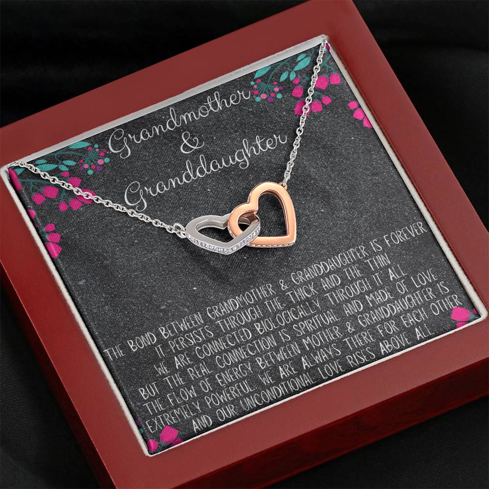 Grandmother & Granddaughter Bond Necklace - Emavo Gift