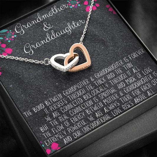 Grandmother & Granddaughter Bond Necklace - Emavo Gift