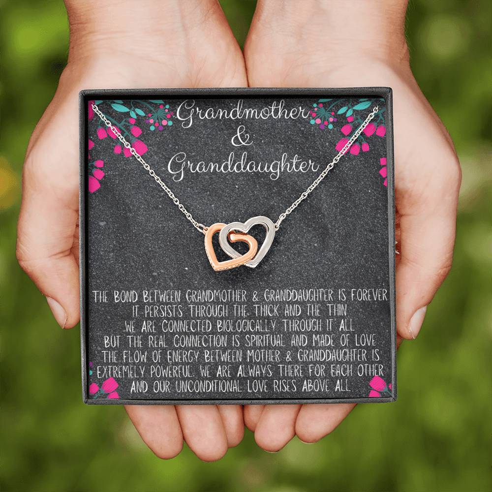 Grandmother & Granddaughter Bond Necklace - Emavo Gift