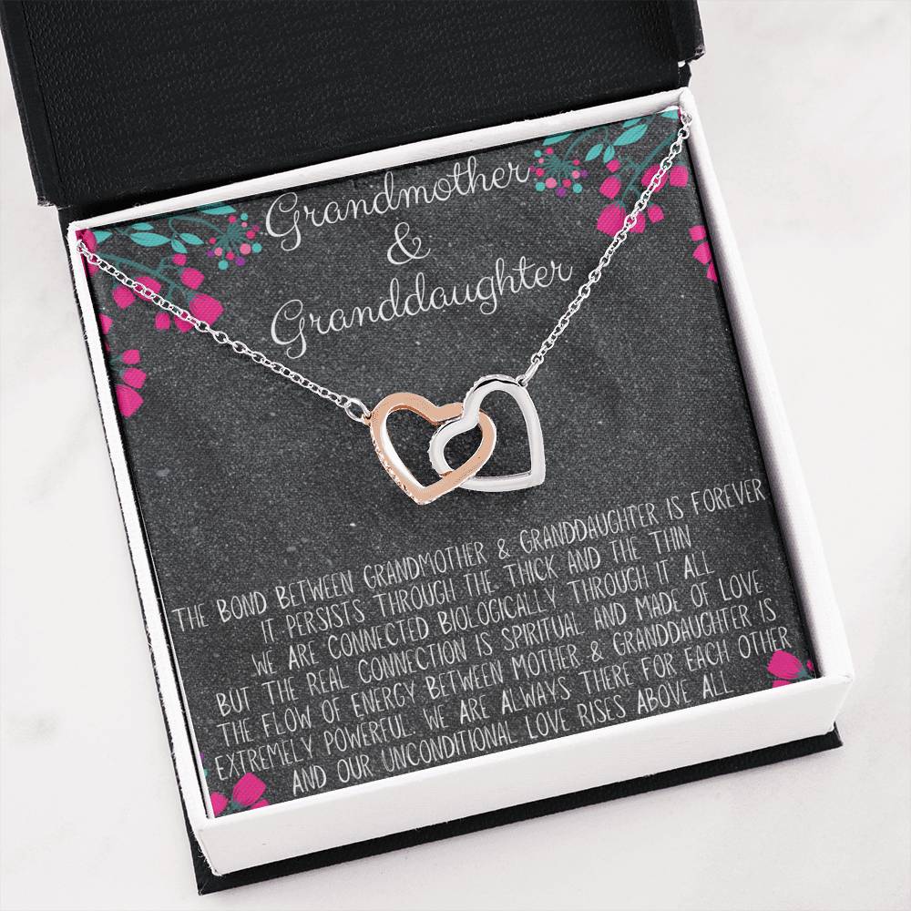 Grandmother & Granddaughter Bond Necklace - Emavo Gift