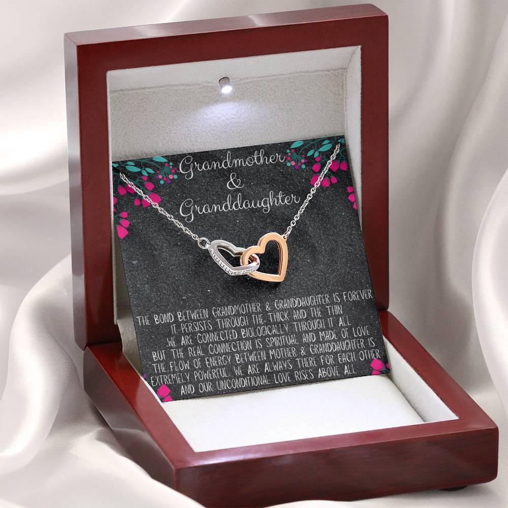 Grandmother & Granddaughter Bond Necklace - Emavo Gift