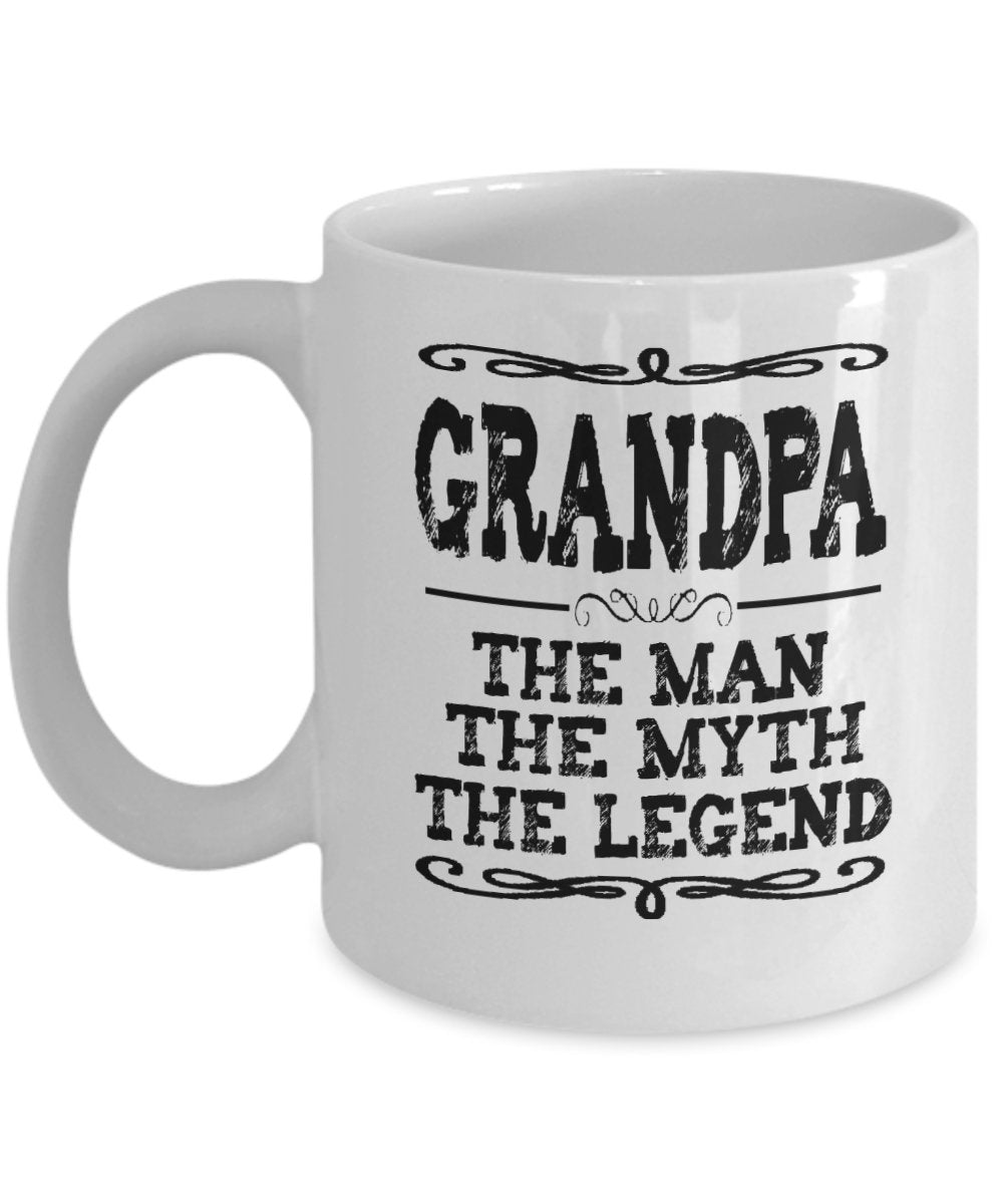 Grandpa The Man The Myth The Legend Mug - Emavo Gift