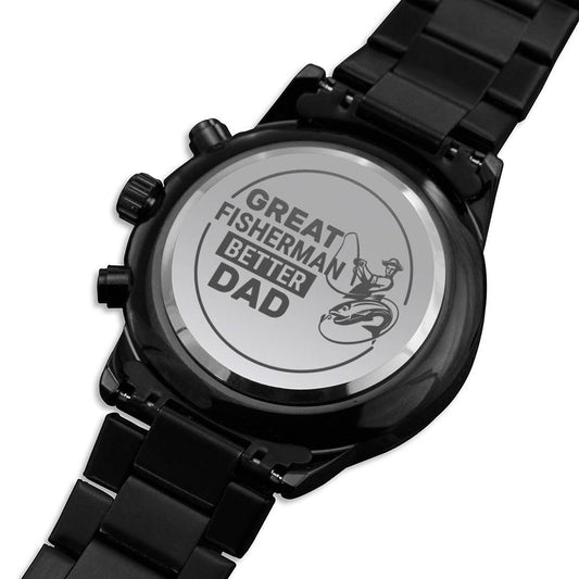 Great Fisherman Better Dad Watch - Emavo Gift