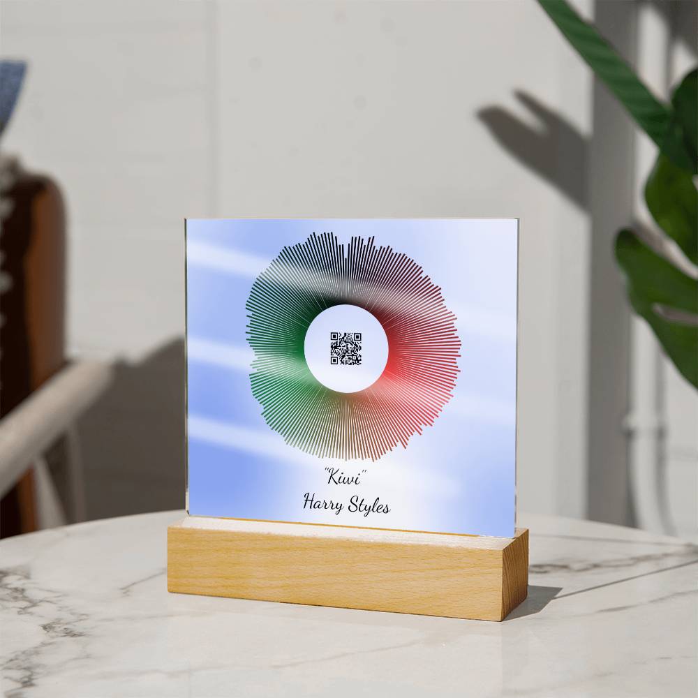 Harry Styles "Kiwi" Song Plaque - QR Code to Spotify - Emavo Gift