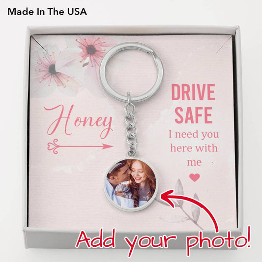Honey Drive Safe Keychain - Emavo Gift