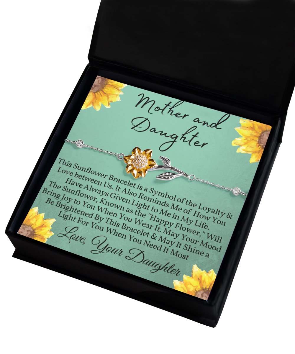 Mother & Daughter from Daughter Sunflower Bracelet - Emavo Gift