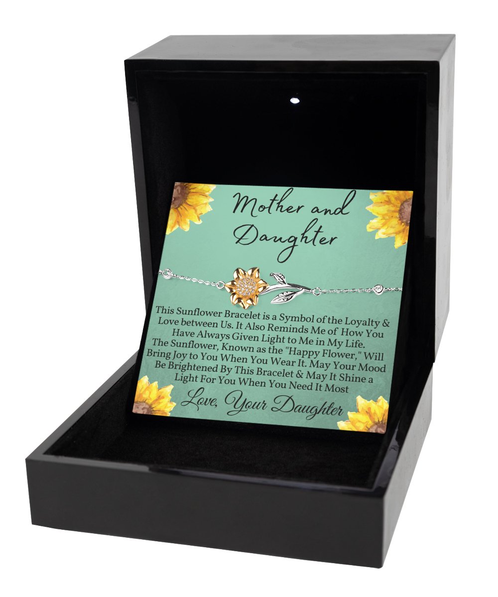 Mother & Daughter from Daughter Sunflower Bracelet - Emavo Gift