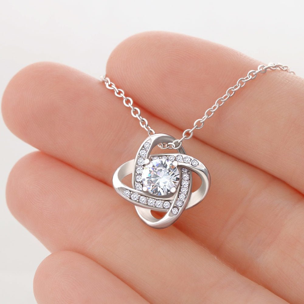 Mother in Law Love Knot Necklace - Emavo Gift