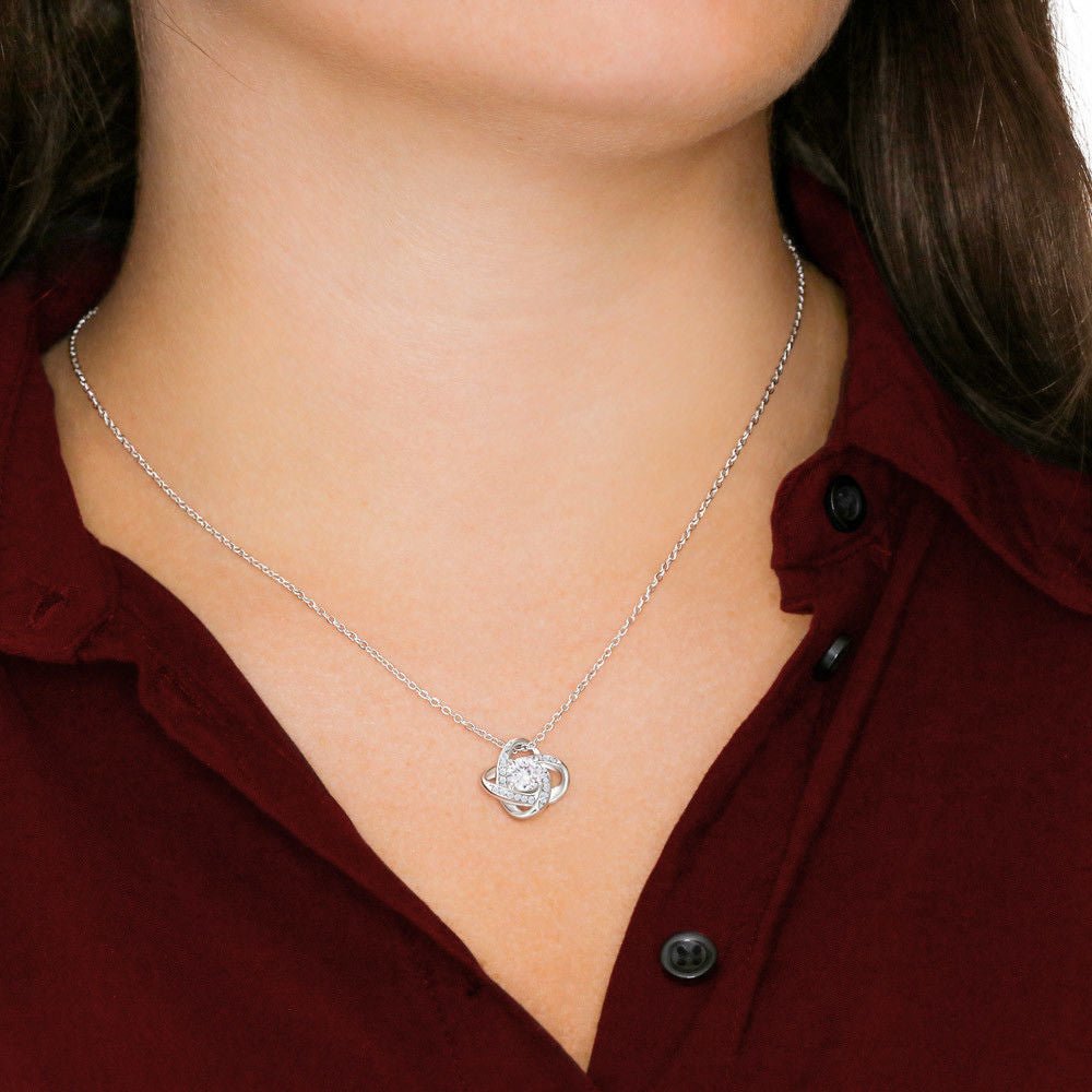 Mother in Law Love Knot Necklace - Emavo Gift