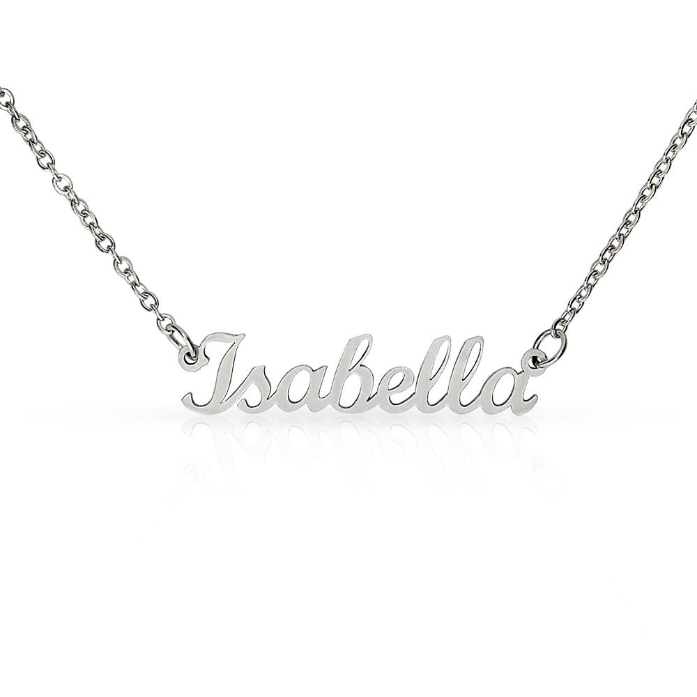 Name Necklace No Message Card - Emavo Gift