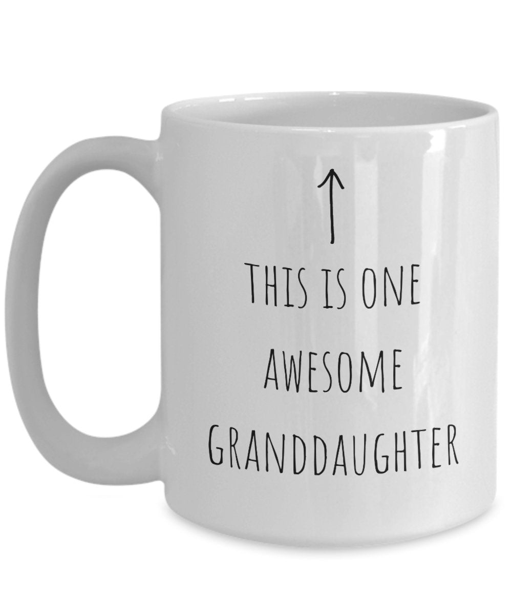 One Awesome Granddaughter Mug - Emavo Gift