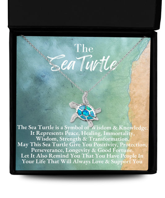 Sea Turtle Necklace - Emavo Gift