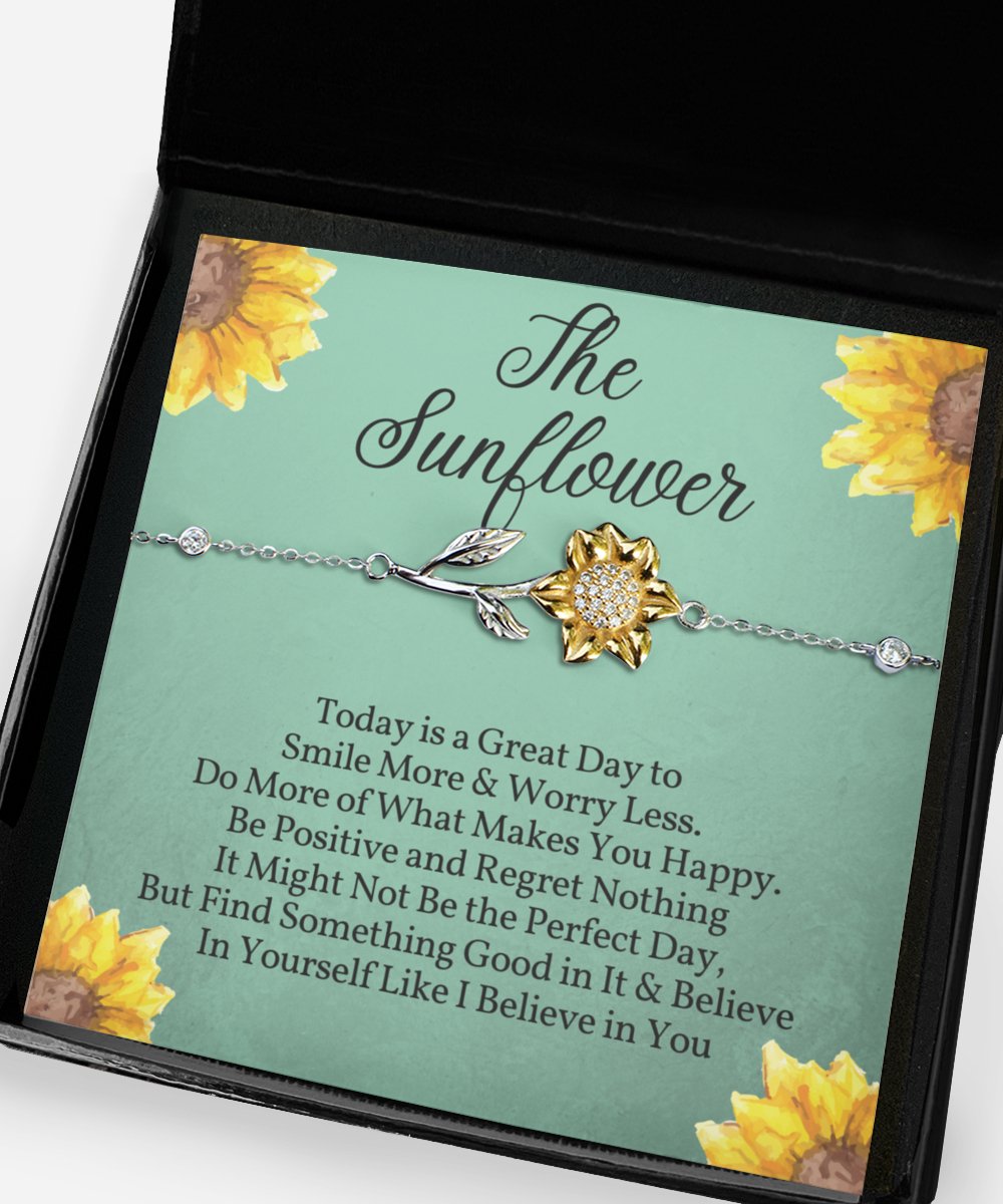 Sunflower Bracelet Great Day - Emavo Gift