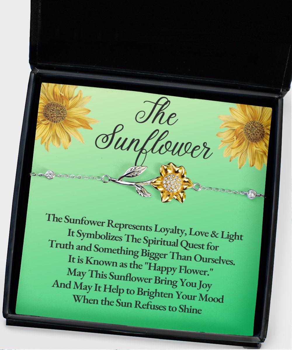 Sunflower Bracelet - Love and Light - Emavo Gift