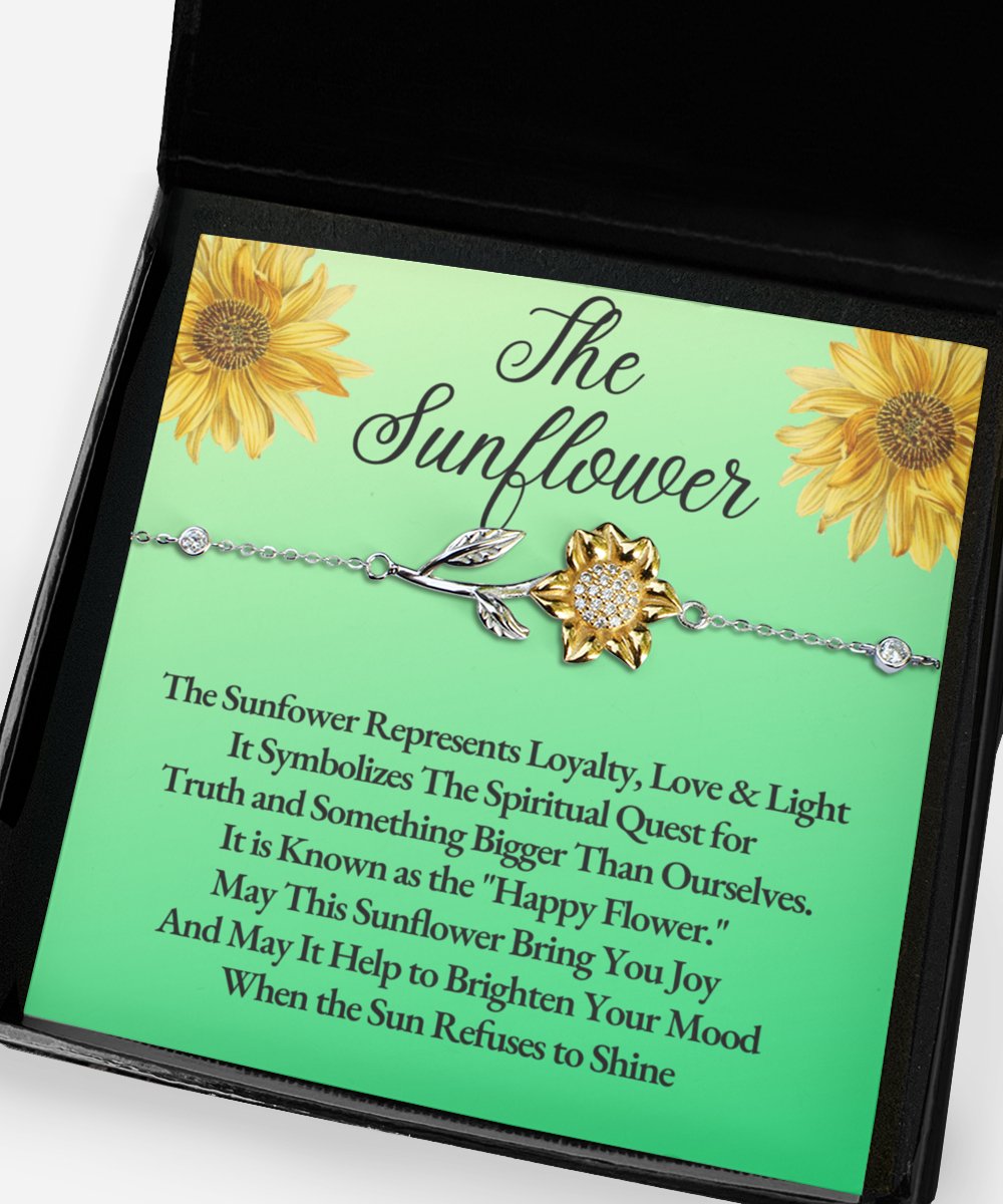 Sunflower Bracelet - Love and Light - Emavo Gift