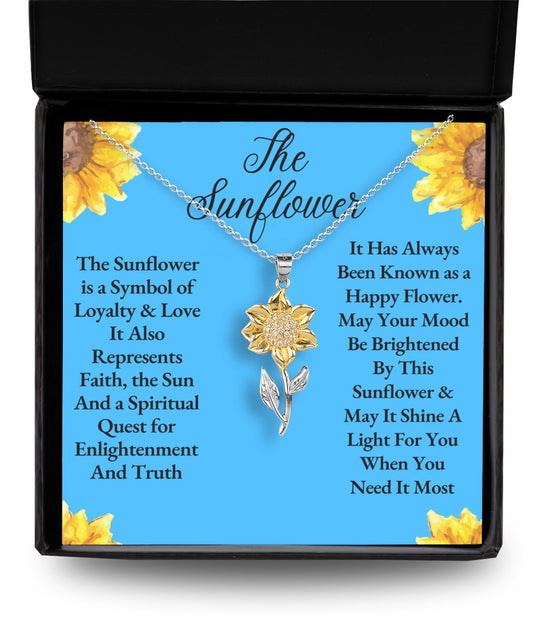 Sunflower Necklace - Emavo Gift