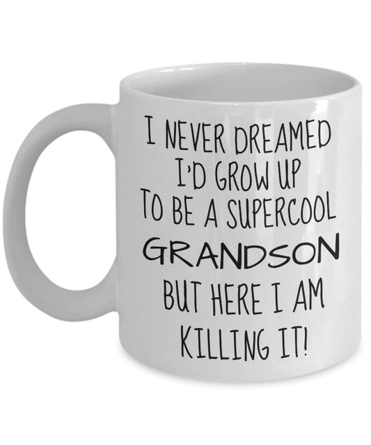 Supercool Grandson Mug - Emavo Gift