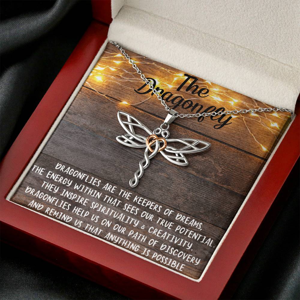 The Dragonfly Wood Background - Emavo Gift