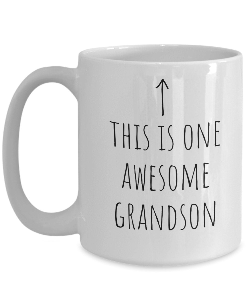 This is One Awesome Grandson Mug - Emavo Gift