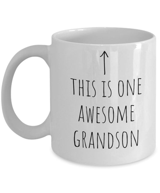 This is One Awesome Grandson Mug - Emavo Gift