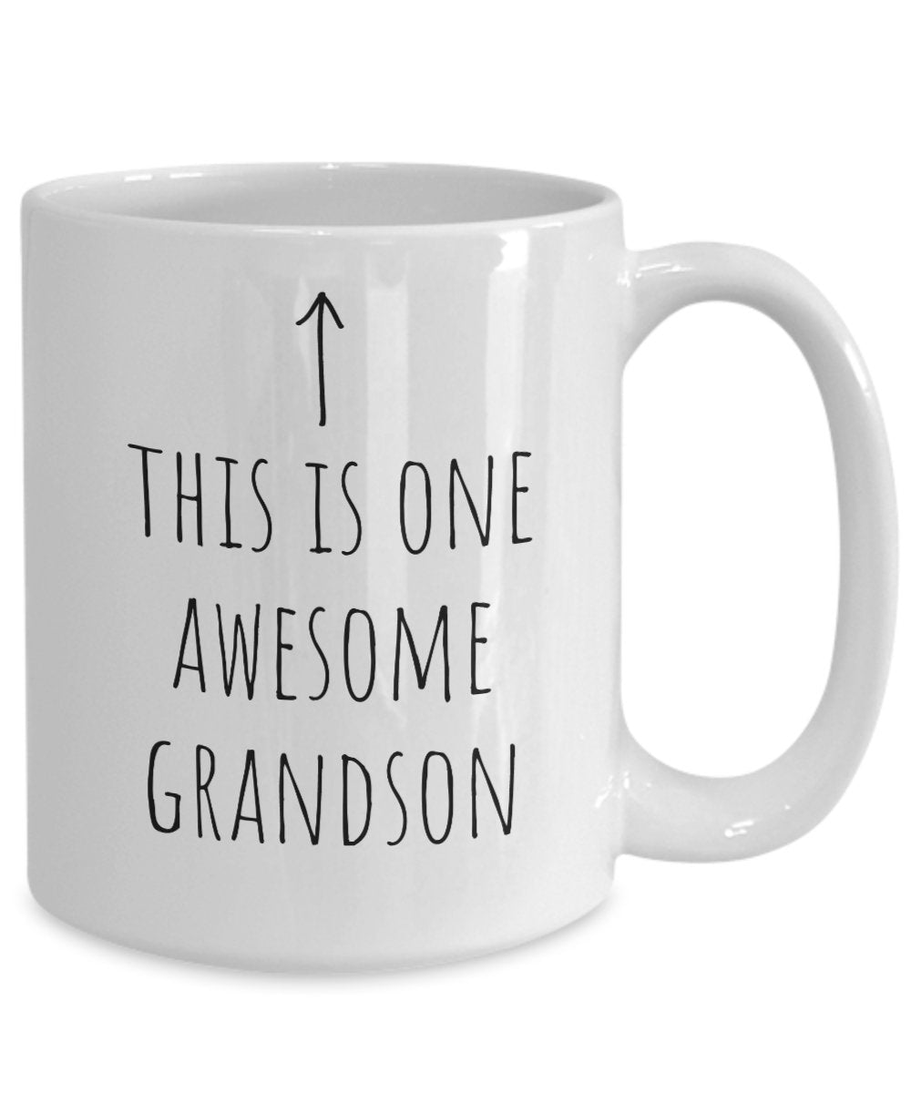 This is One Awesome Grandson Mug - Emavo Gift