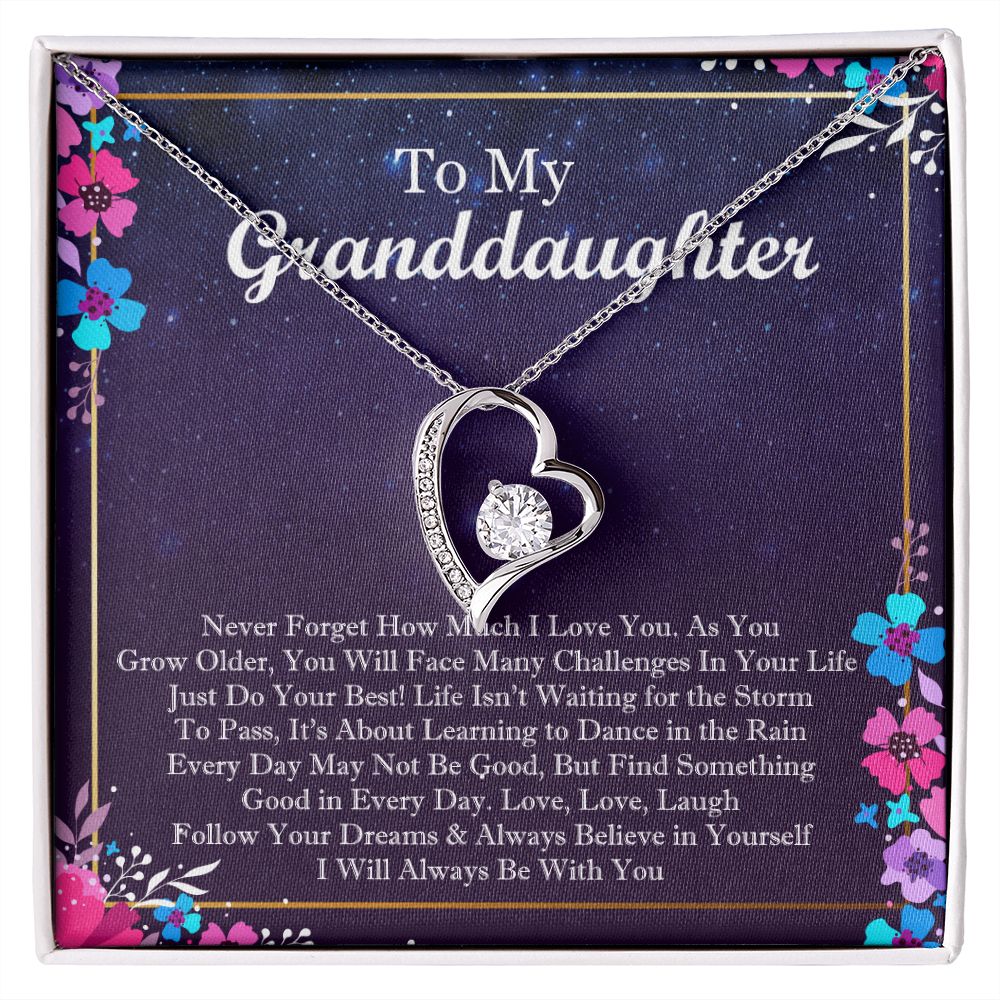 To My Granddaughter Forever Love - Emavo Gift