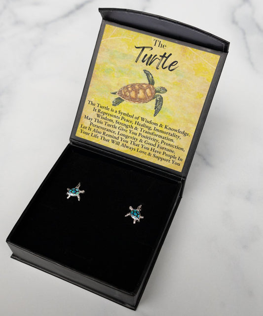 Turtle Earrings - Emavo Gift