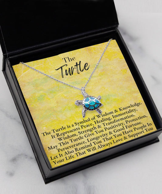 Turtle Necklace - Emavo Gift