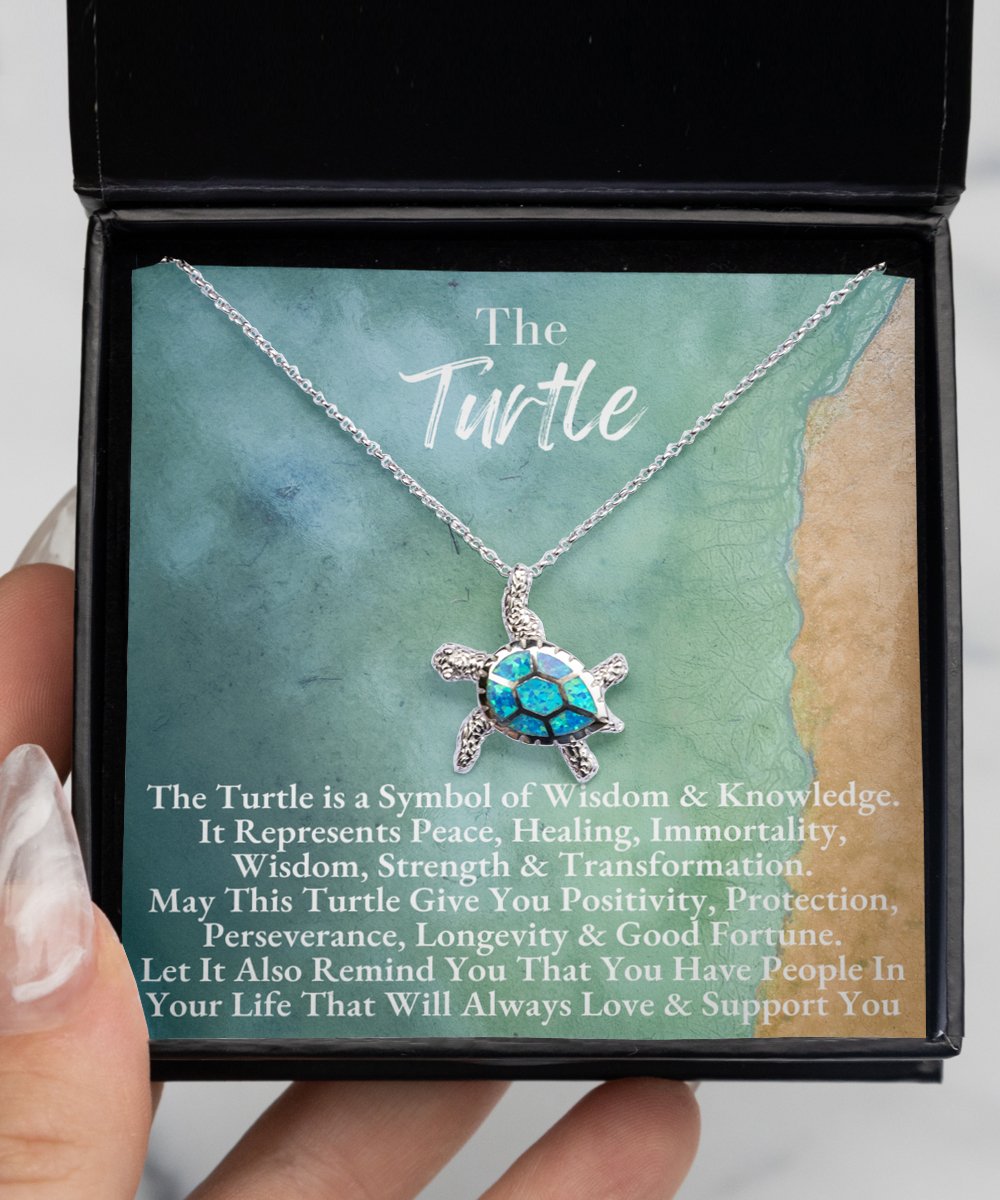 Turtle Necklace with Luxury Box - Emavo Gift