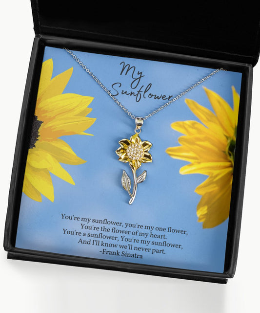 You're My Sunflower Necklace - Emavo Gift